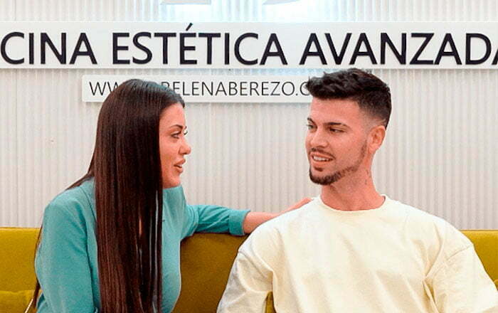Rosario y Stiven en la Clínica Medicina Estética Velazquez Dra Elena Berezo
