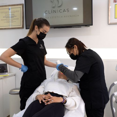 Tratamiento laser Lumenis M22 en Madrid en la Clínica de Medicina Estética Dra Elena Berezo