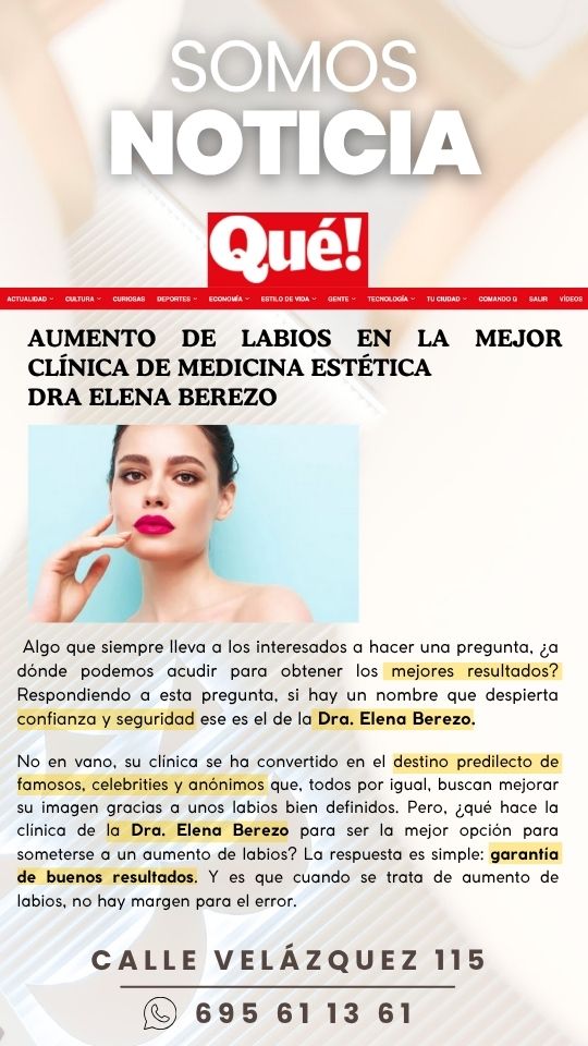 clinica eb en periodico qué! aumento labios