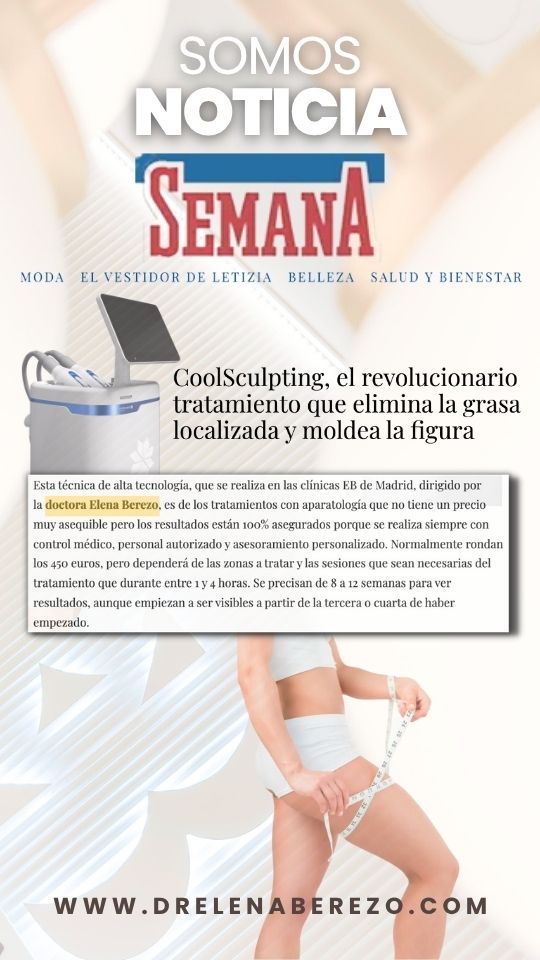 Clinica EB en la revista Semana con Coolsculpting elite