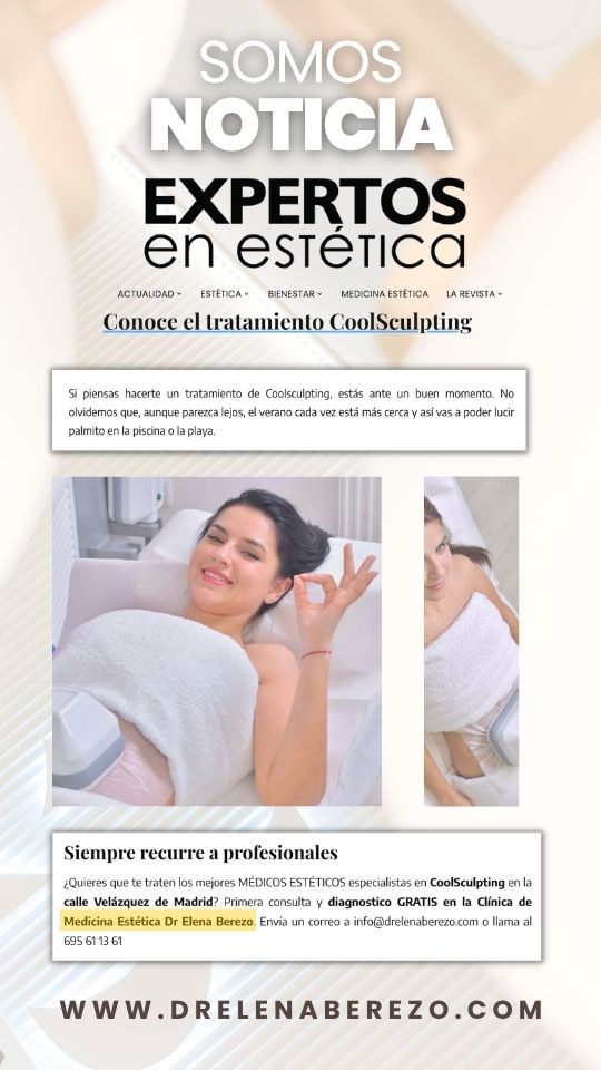 Clínica medicina estetica EB en la Revista Expertos Estéticas