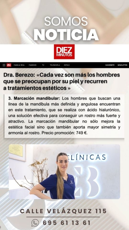 Diez minutos tratamientos médicos estéticos hombres EB quienes somos