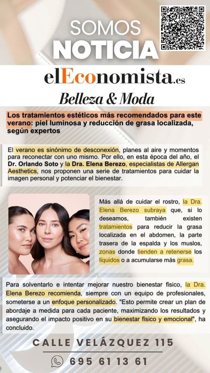 El Economista Tratamientos Médicos Estéticos para el Verano con Clínicas EB. Somos noticia