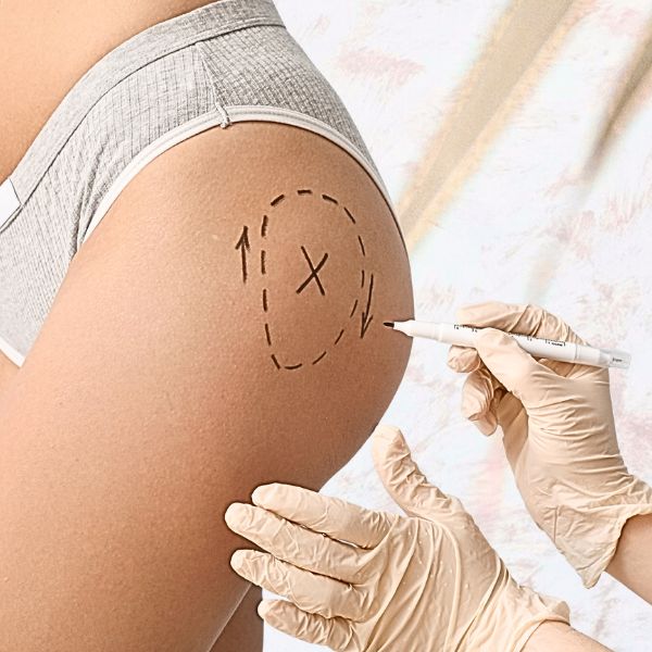 hip dips con acido hialuronico. Tratamiento para rellenar hendiduras caderas