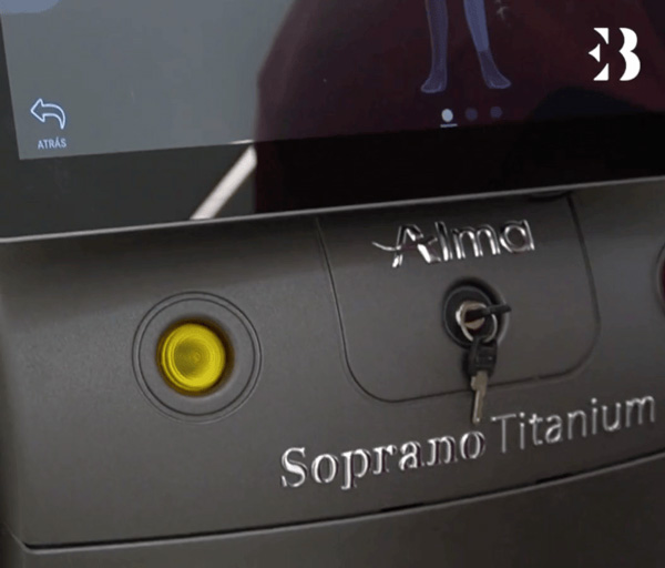 Láser Soprano Titanium en la Clínica EB