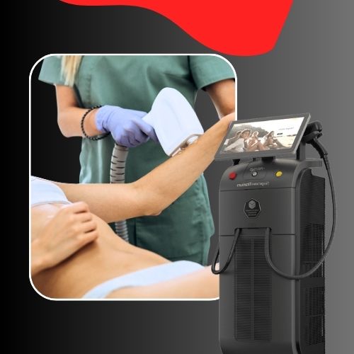 Depilación láser en zonas medianas en clinica de medicina estetica EB promo halloween