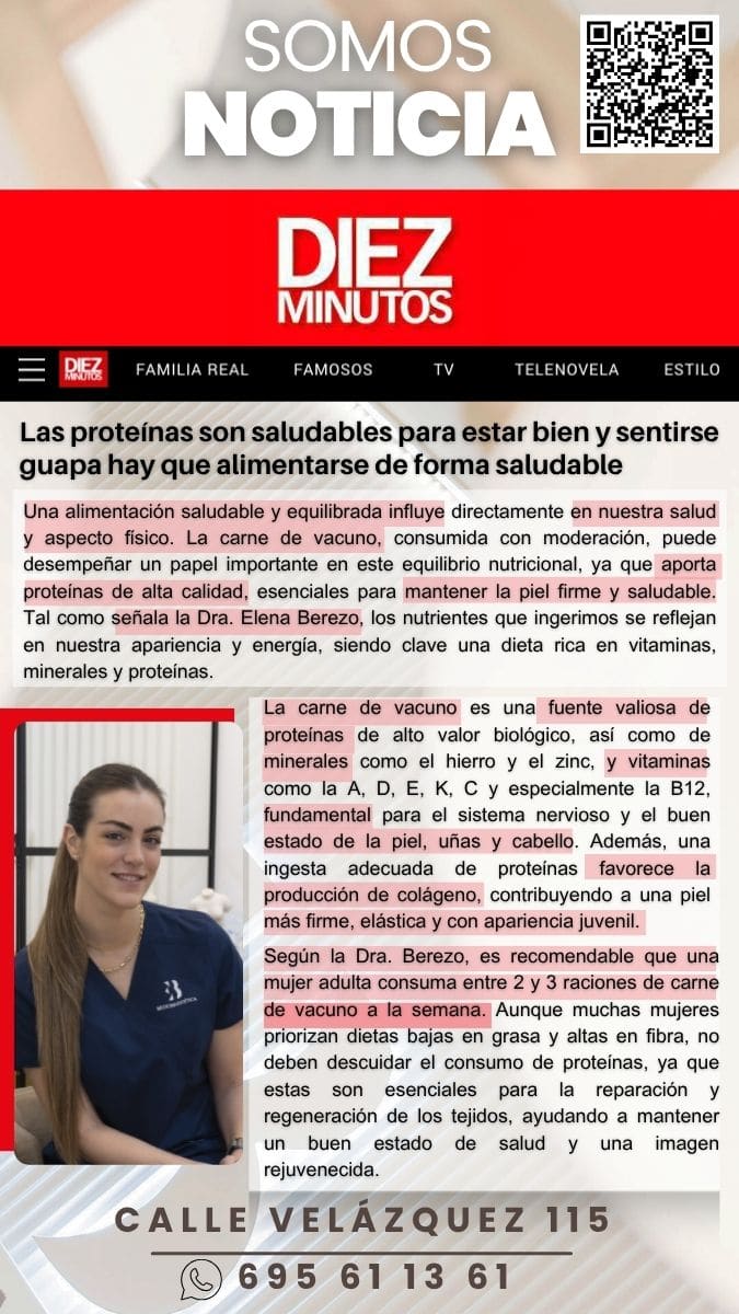 Clínica EB en Diez Minutos con las Proteínas son Saludables