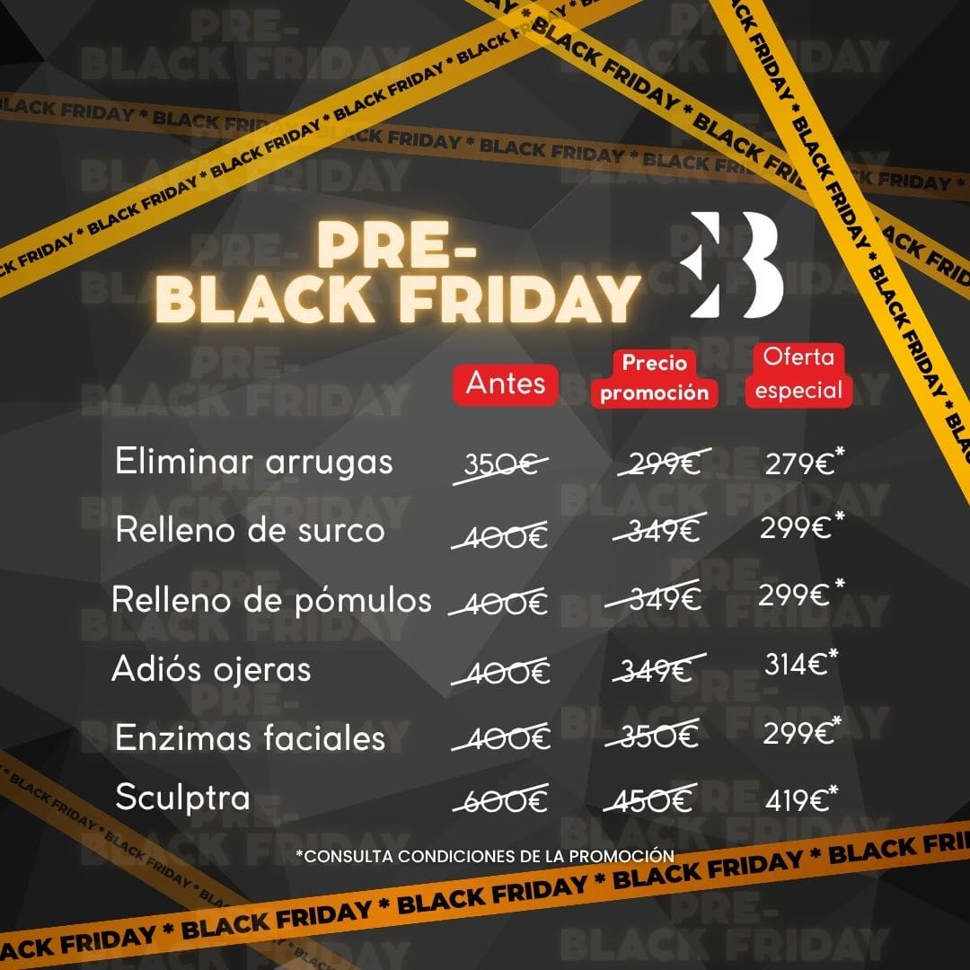 Black friday medicina estetica Clinica EB