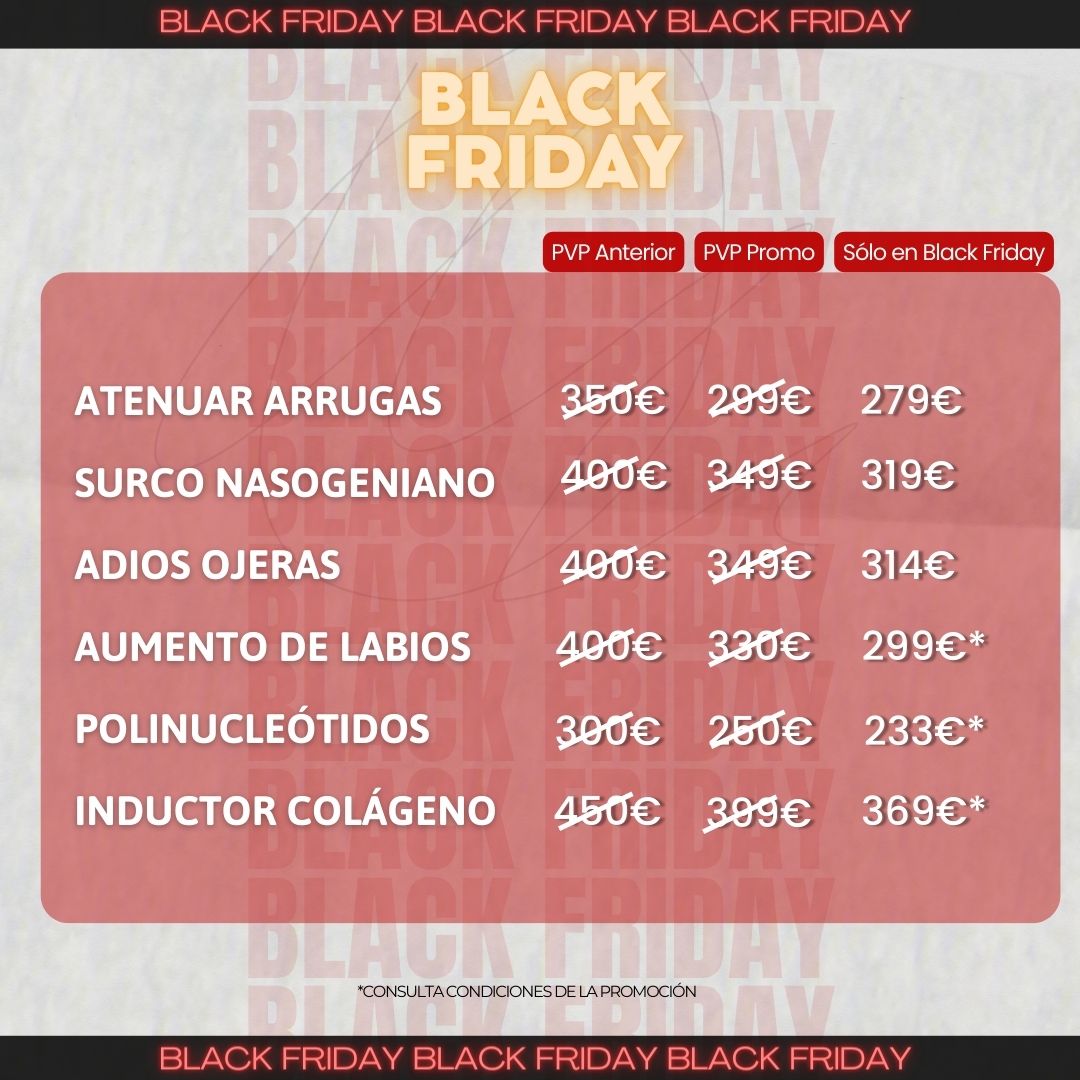 Black friday medicina estetica Clinica EB