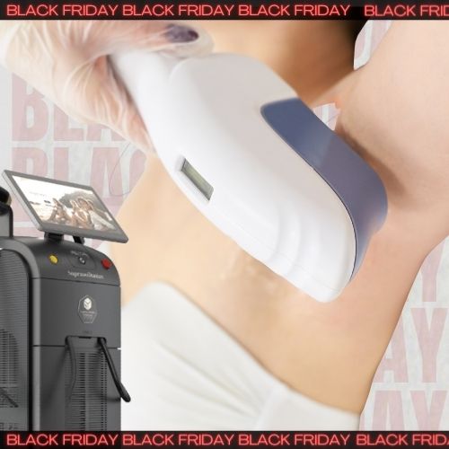 black friday depilación laser piernas enteras y axilas