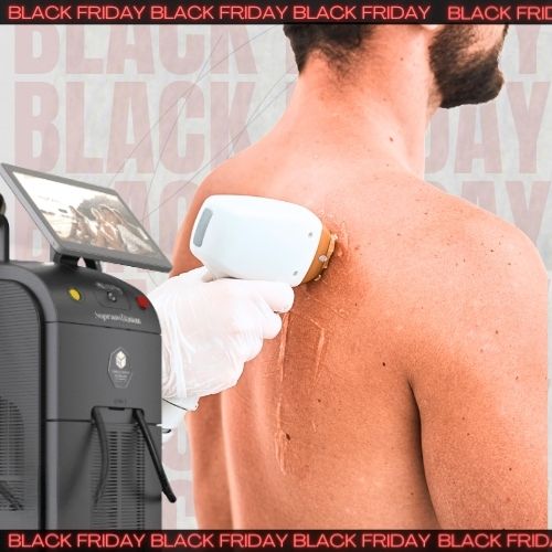 black friday depilación laser zonas grandes
