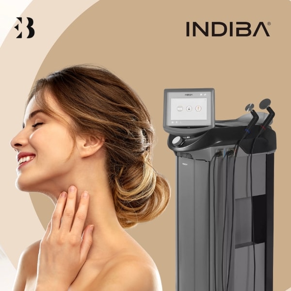 indiba facial rejuvenecimiento en la clinica de medicina estetica EB