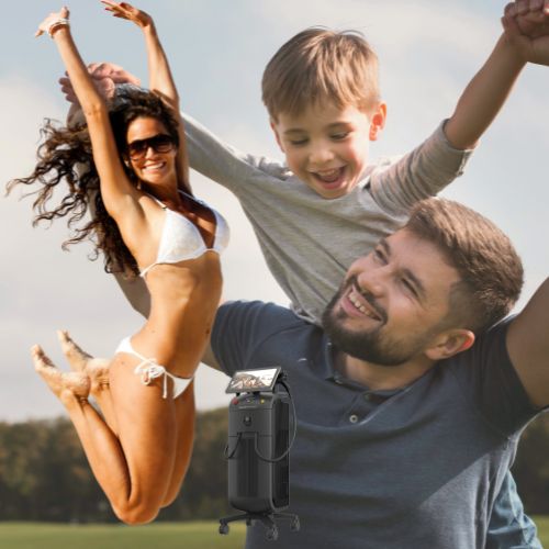 Depilación laser piernas enteras ingle. Laser Soprano Titanium