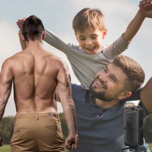 Depilación Láser zona completa con Soprano Titanium