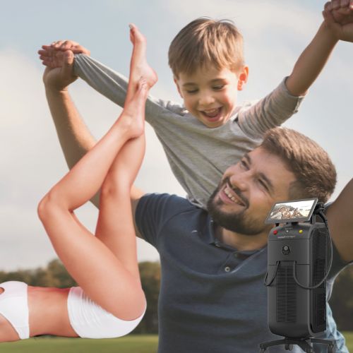 Depilación Láser zona medianas con Soprano Titanium